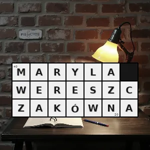 Hasło krzyżówkowe obiekt młodzieńczej miłości adama mickiewicza - maryla wereszczakówna – rozwiązanie, synonimy, podpowiedzi i definicje krzyżówkowe